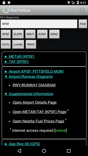 WairToNow  Aviation Navigation